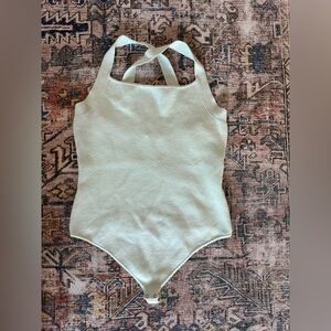 Light mint green Abercrombie body suit